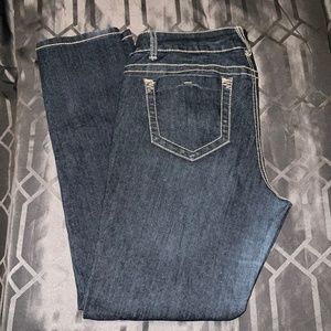 Dark blue/black denim Skinny jeans